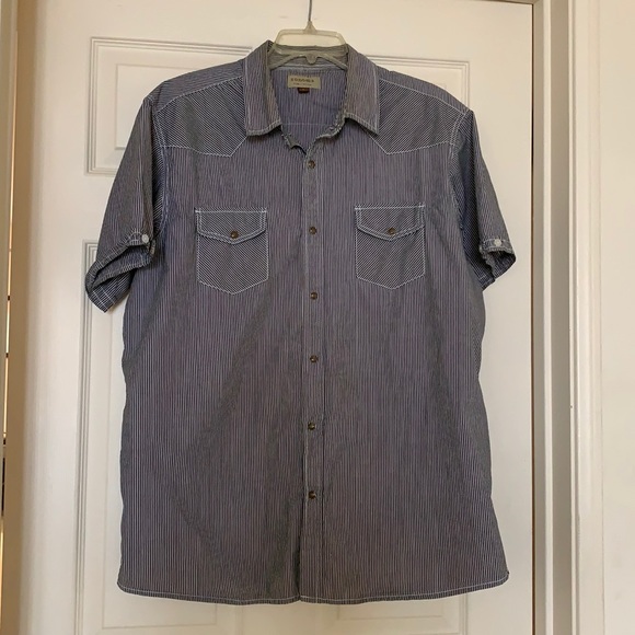 Sonoma Other - Sonoma striped buttoned down short sleeve shirt